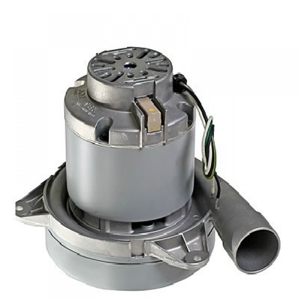 Motor Lamb Ametek 7.2" 1.5 Kw By-Pass 2 Estágios Com Escape