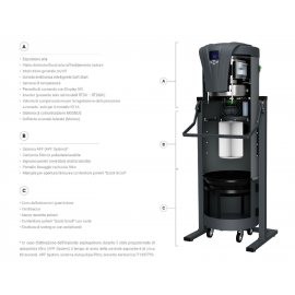 Aertecnica Central Aspiração X-PERT RT1A - 2,2 kW - 380V Trifásico com Autolimpeza APF System