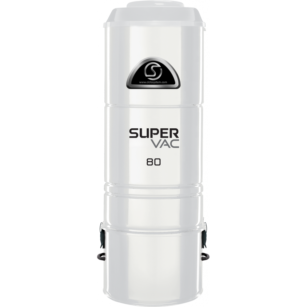 Ciclosystem Central Aspiração Supervac 80 (2x1.3Kw)